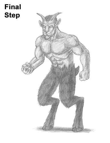 How to Draw a Faun / Satyr