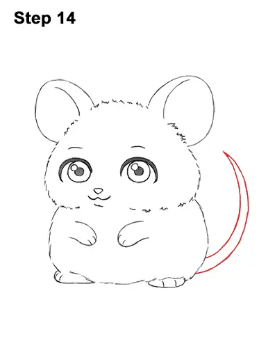 How to Draw a Mouse (Cartoon)