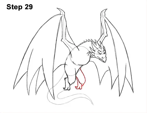 How To Draw A Wyvern