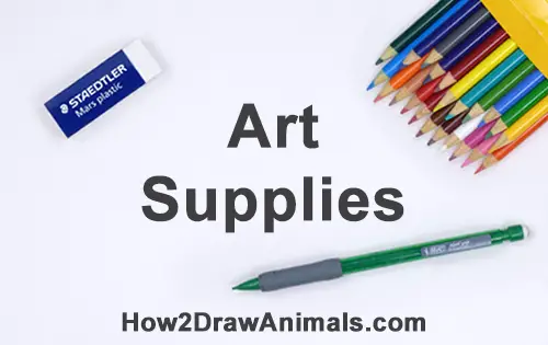 Art Drawing Supplies Materials List
