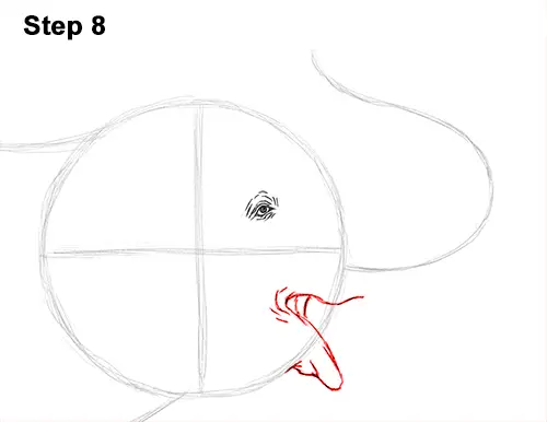 Draw Asian Elephant 8