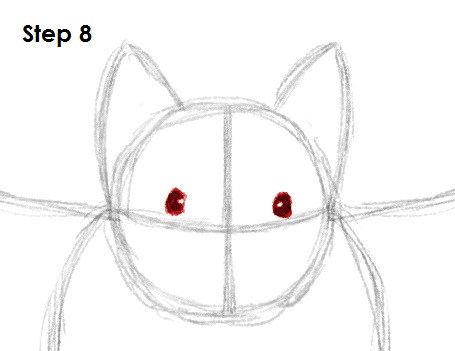 Draw Vampire Bat 8