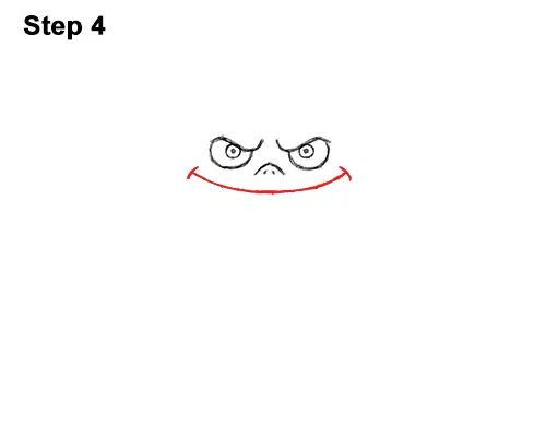 How to Draw Angry Funny Cute Halloween Cartoon Bat 4