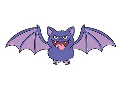 How to draw a Cartoon Vampire Bat Halloween