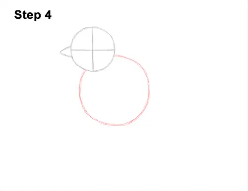 How to Draw a Eurasian Blue Tit Bird 4