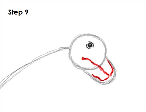 Draw Brachiosaurus 9