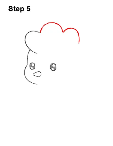 How to Draw Cute Cartoon Chicken Chibi Kawaii 5