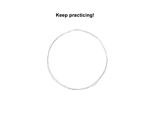How to Draw a Circle Easy Simple Beginner Basic Art Fundamental 9