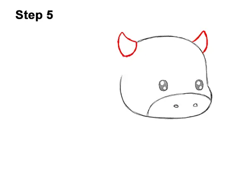 How To Draw A Cow Cartoon Video Step By Step Pictures