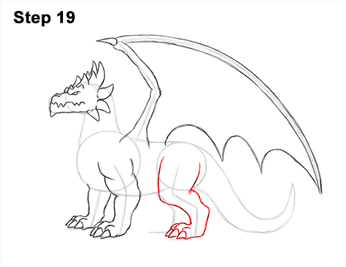 How to Draw an Earth Dragon VIDEO & Step-by-Step Pictures