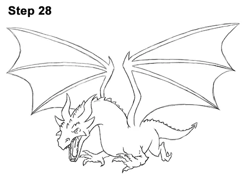 How to Draw a Dragon (Flying)