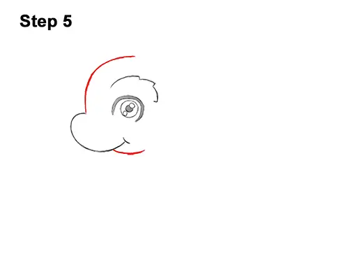 How to Draw a Cute Cartoon Baby Dragon Chibi Kawaii 5