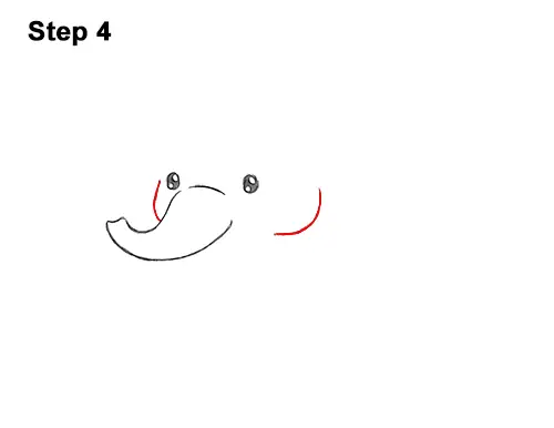 How To Draw A Elephant Cartoon Video Step By Step Pictures