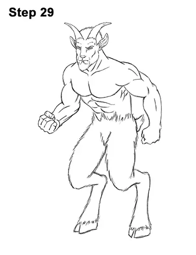 How to Draw a Faun / Satyr