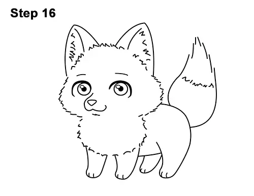 How to Draw a Fox (Cartoon)