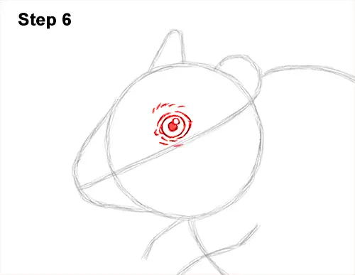 How to Draw a Mongolian Gerbil Standing 6