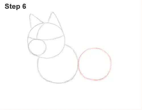 How to Draw a Cute German Shepherd Puppy Dog 6