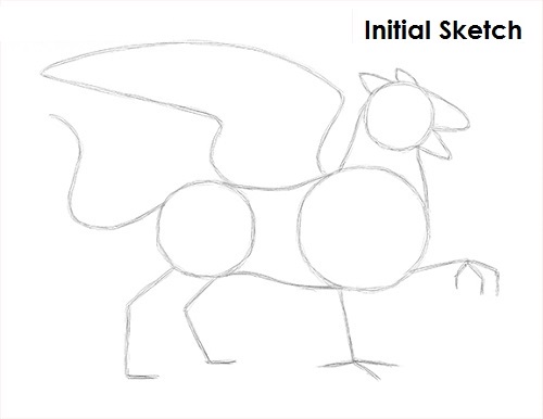 Draw Griffin Sketch