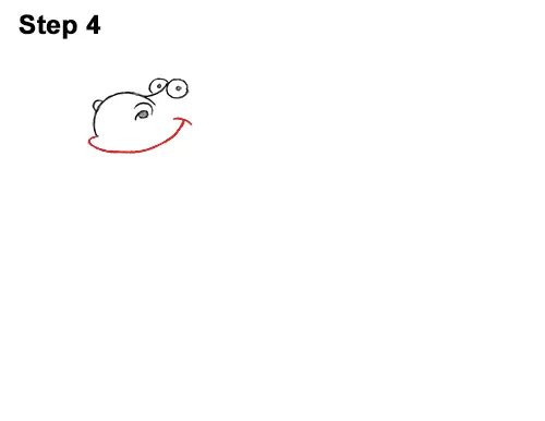 Draw Funny Goofy Cartoon Horse 4