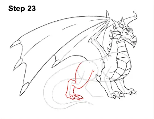 How to Draw an Ice Dragon VIDEO & Step-by-Step Pictures