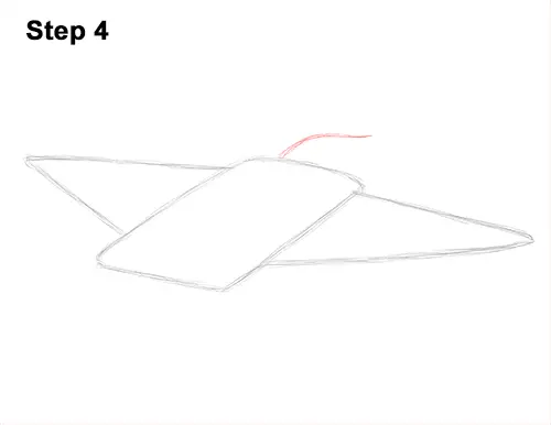 How to Draw Giant Oceanic Manta Ray 4