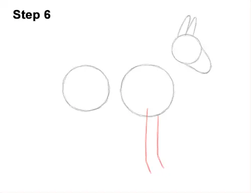 How to Draw a Mule Horse Donkey Side View 6