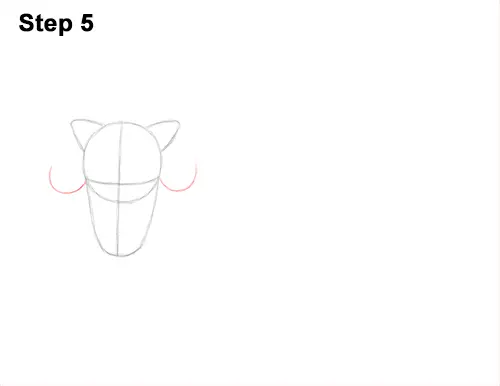 How to Draw Musk Ox Standing Horns 5
