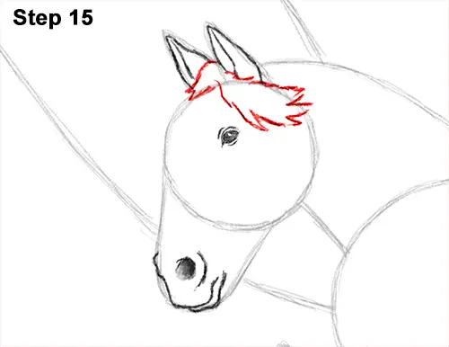Draw Pegasus Horse Wings 15
