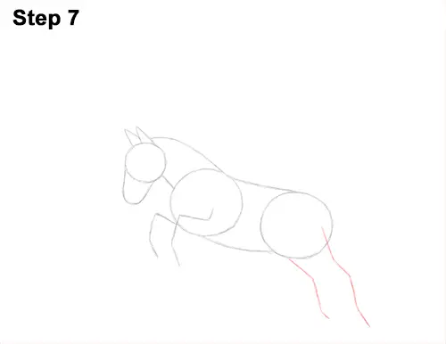 Draw Pegasus Horse Wings 7