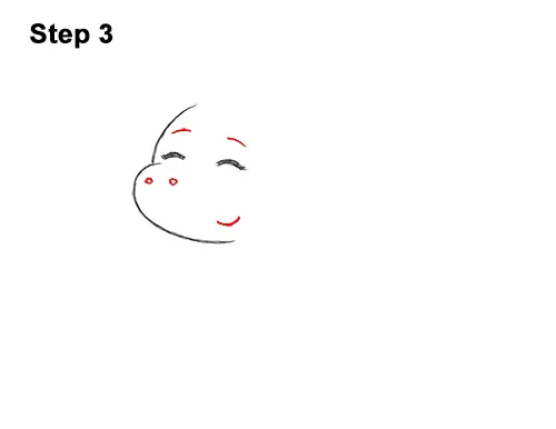 How to Draw Cute Cartoon Pegasus Wings Chibi Kawaii 3