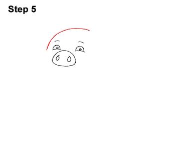 How to Draw a Pig (Cartoon) VIDEO & Step-by-Step Pictures