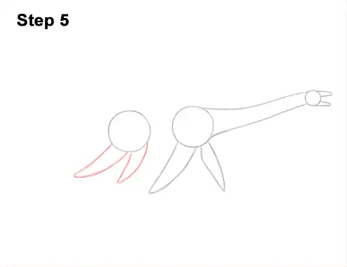 How to Draw a Plesiosaurus Marine Dinosaur 5