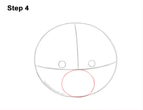 How to Draw a Raccoon Head Face Portrait 4