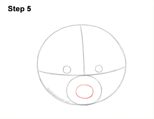 How to Draw a Raccoon Head Face Portrait 5
