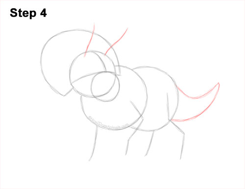How to Draw a Triceratops 4