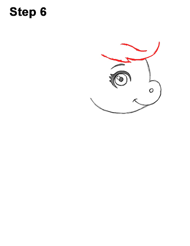 How to Draw a Cute Little Mini Chibi Cartoon Unicorn Horse Pony 6