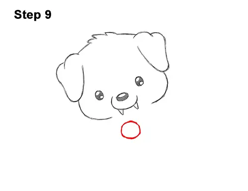 How to Draw Cute Cartoon Puppy Dog Vampire Dracula Halloween 9