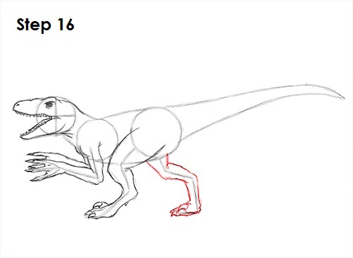 How to Draw a Velociraptor VIDEO & Step-by-Step Pictures