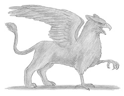 How to draw a Griffin